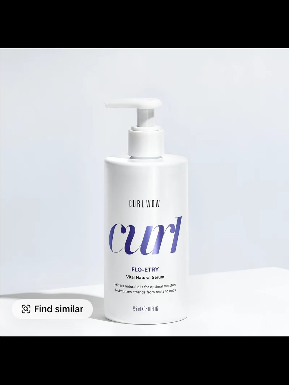 Curl Wow FLO-ETRY Vital Natural Serum - White